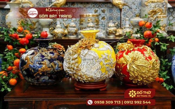 Kinh nghiệm chọn bình hút tài lộc Bát Tràng sang trọng, hợp phong thủy