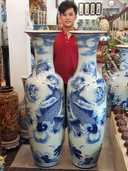 Ý nghĩa lục bình Lý Ngư Vọng Nguyệt trong phong thủy