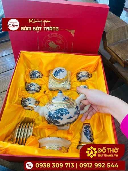Mua quà tân gia cao cấp – 5 bộ ấm chén quà tặng tân gia cao cấp