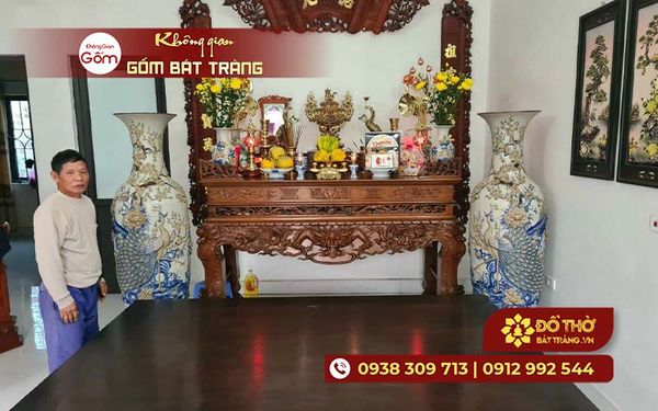 Thú chơi lộc bình gốm sứ mang lại tài lộc cho gia chủ