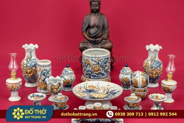 Bát Hương Gốm Sứ Bát Tràng Đặt Sao Cho Đúng Cách