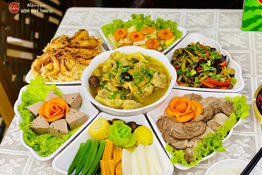 Bộ mâm cúng cơm