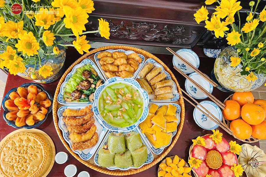 Bộ mâm cúng cơm