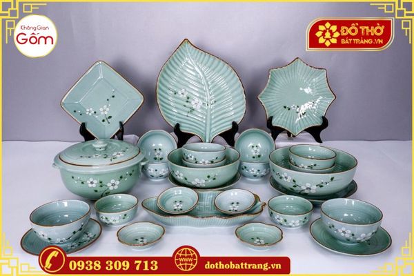 Gợi ý 5+ bộ bát đĩa, khay sứ cúng Tết Đoan Ngọ