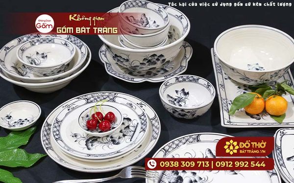 Tác hại của việc sử dụng gốm sứ kém chất lượng