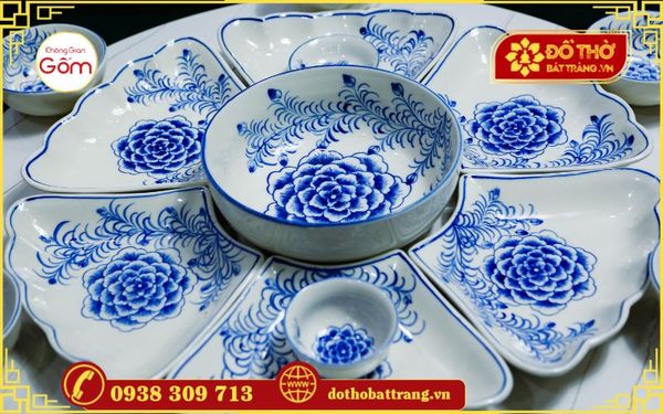 Bộ đồ ăn Hoa Mặt Trời – Tạo nên không gian thờ cúng độc đáo