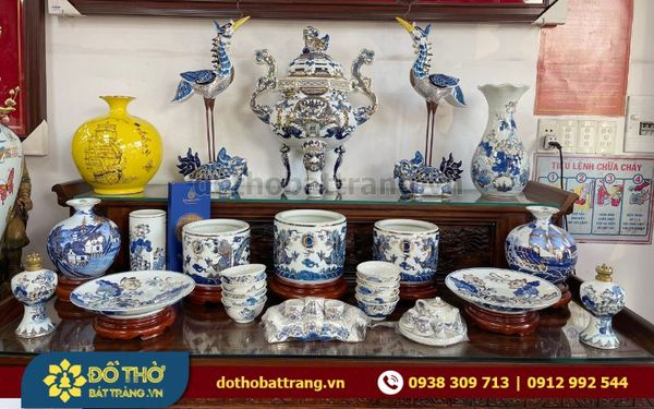 Đồ thờ Bát Tràng theo mệnh chính hãng giá tốt tại TPHCM