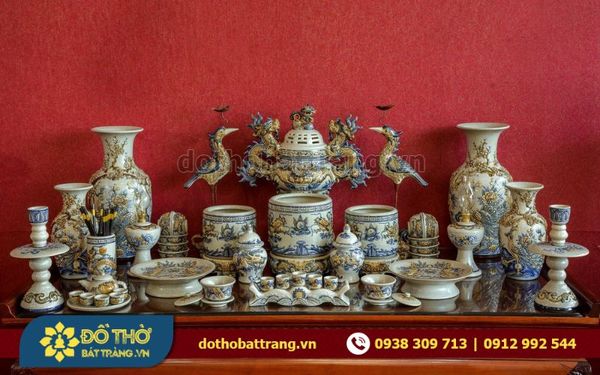 Đồ thờ Bát Tràng theo mệnh chính hãng giá tốt tại TPHCM