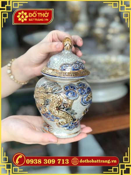 Bộ đồ thờ gia tiên gốm Bát Tràng bao gồm những gì
