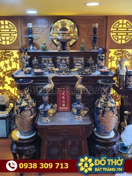 Đồ thờ Bát Tràng theo mệnh chính hãng giá tốt tại TPHCM