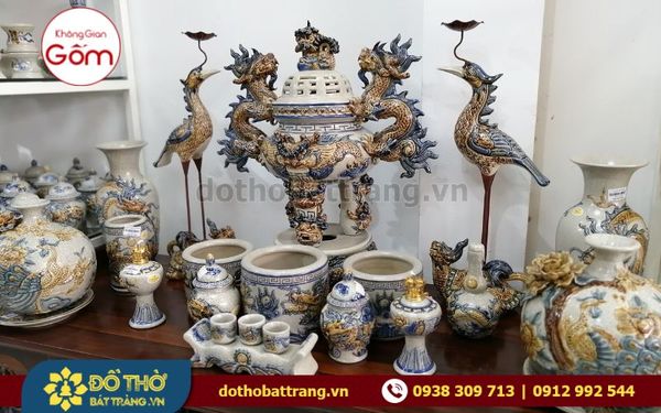 Đồ thờ Bát Tràng Phạm Đạt – Nghệ nhân thổi hồn vào làng gốm Việt