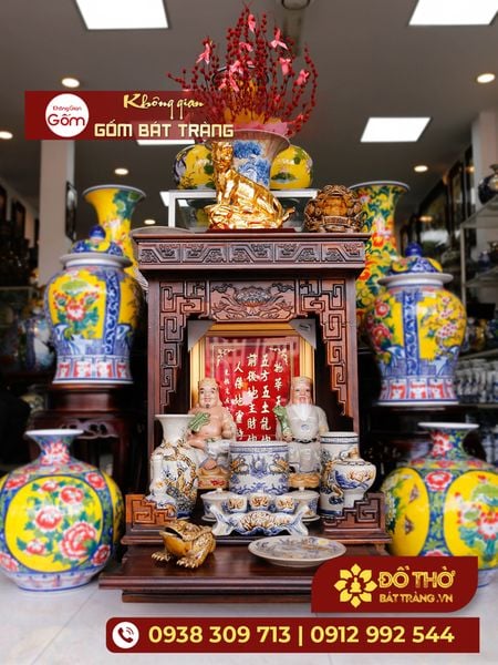 Hướng dẫn thủ tục thay bàn thờ Thần Tài chuẩn nhất