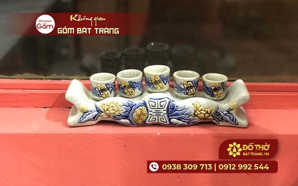 Ý nghĩa bộ kỷ chén trên bàn thờ gia tiên