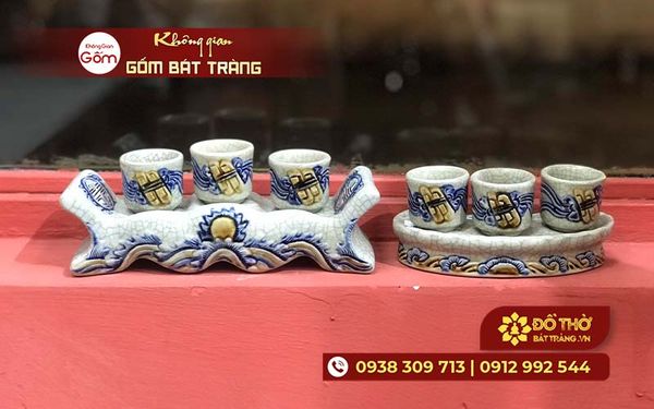 Ý nghĩa bộ kỷ chén trên bàn thờ gia tiên