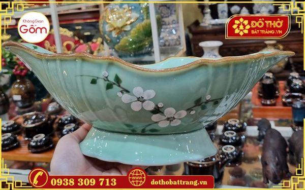 Mua bát đựng gà gốm sứ Bát Tràng đẹp cúng mùng 10 tháng 3