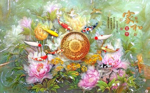 Cá chép vượt vũ môn – Giải mã bí ẩn phong thủy