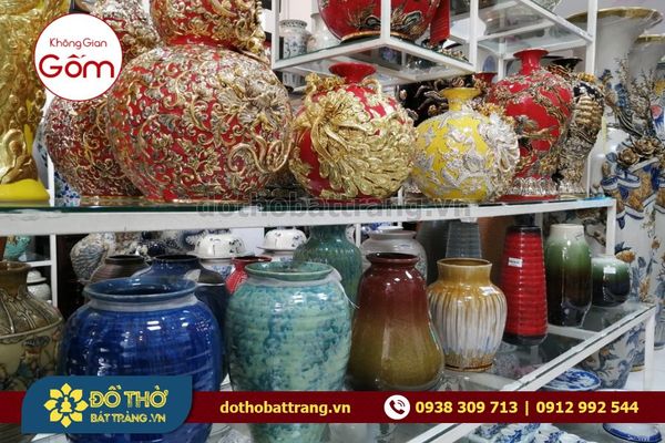 Địa điểm mua bình hoa gốm sứ Bát Tràng đẹp tại Tân Bình
