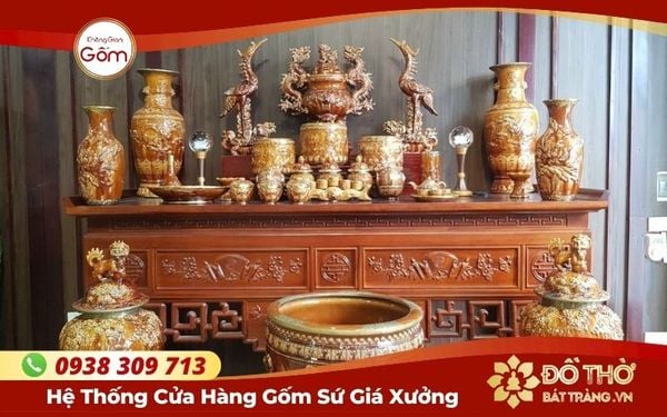 Top 7 cửa hàng bán đồ thờ cúng gốm sứ giá xưởng tại TpHCM