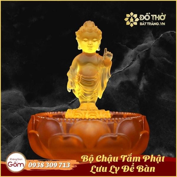 Hướng dẫn nghi thức tắm Phật tại gia – Nơi mua chậu tắm Phật TpHCM