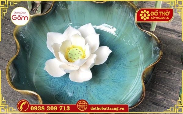 Chi tiết về chậu tắm Phật A Di Đà gốm sứ Bát Tràng