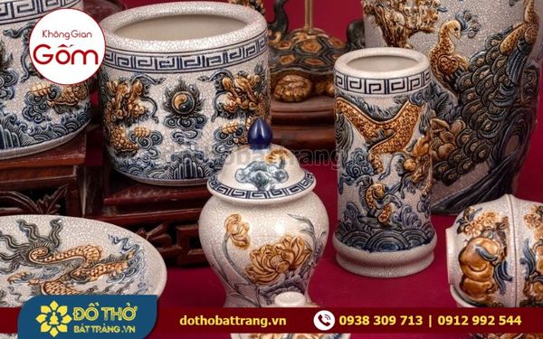 Đồ thờ Bát Tràng Phạm Đạt – Nghệ nhân thổi hồn vào làng gốm Việt