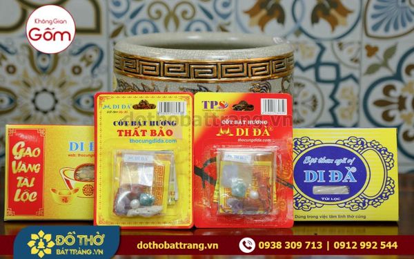 Cốt thất bảo là gì? Công dụng của thất bảo trong cốt bát hương