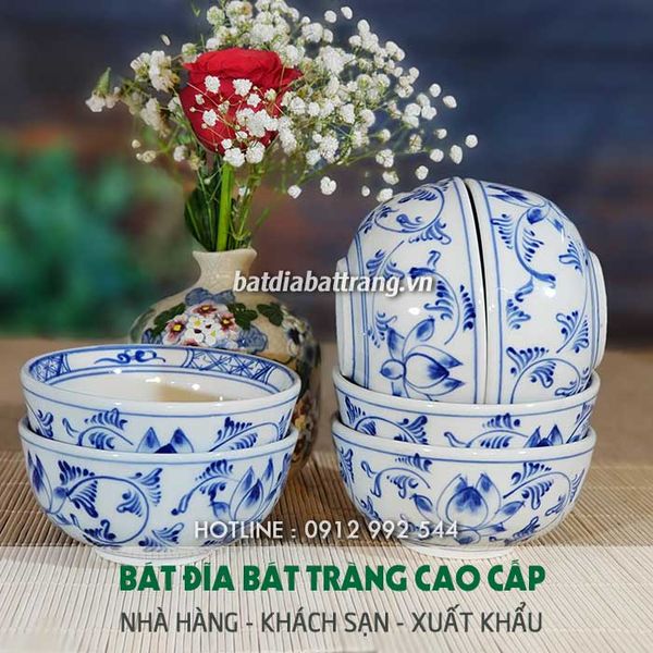 Mua bộ bát đĩa sứ đẹp cho nhà hàng khách sạn, kinh doanh