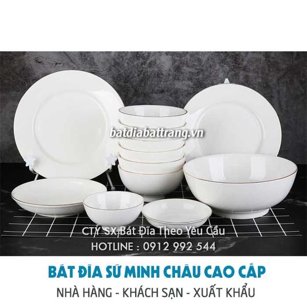Cung cấp chén dĩa tiệc cưới, bát đĩa cho nhà hàng tiệc cưới
