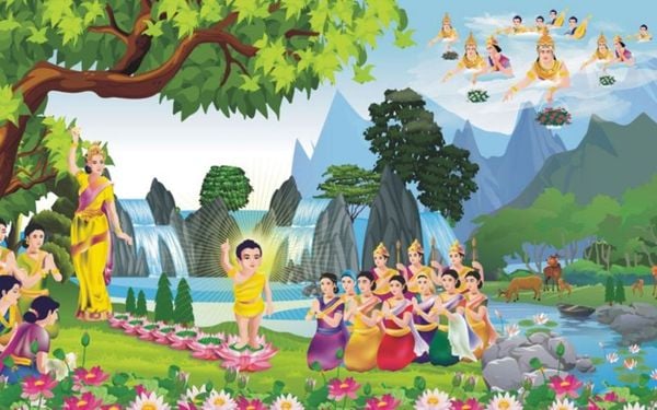 Ý nghĩa của tượng Phật Đản Sanh