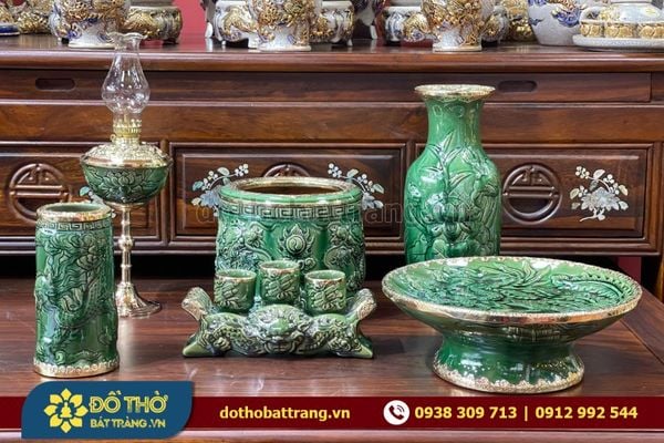 Mua đèn dầu thờ Bát Tràng cao cấp tại TPHCM