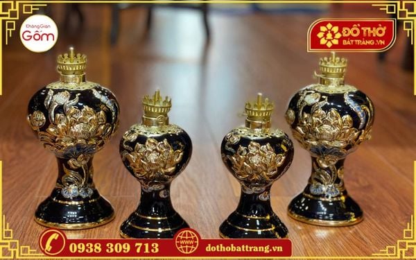 Mua đồ thờ gốm sứ cao cấp cho gia chủ mệnh Thuỷ