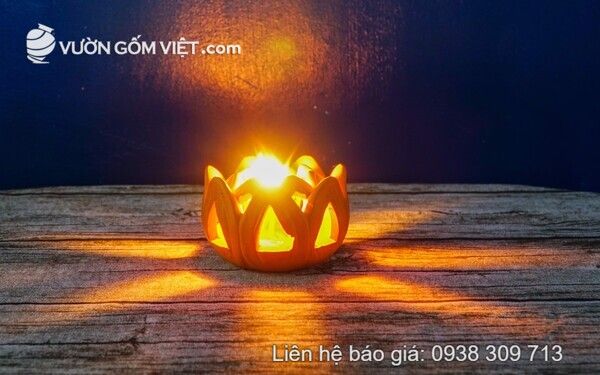 Nhà cung cấp đèn gốm đỏ trang trí sỉ và lẻ tại TpHCM