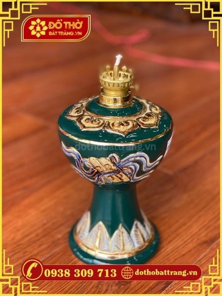 Hoa văn cuốn thư trên đồ thờ Bát Tràng có ý nghĩa gì?