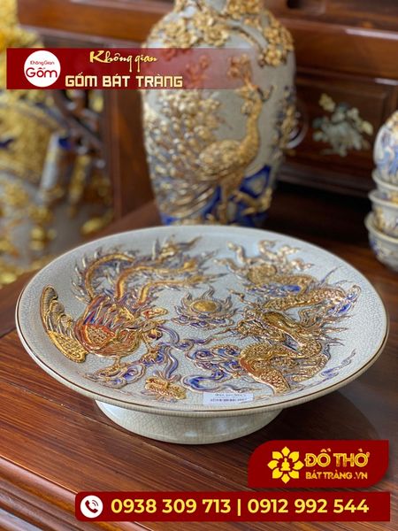 Bộ đồ thờ Bát Tràng đầy đủ – nâng tầm không gian thờ tự