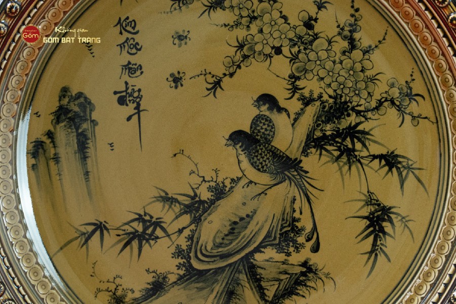 Đĩa Trưng Bày Kim Mộc Mãn Đường