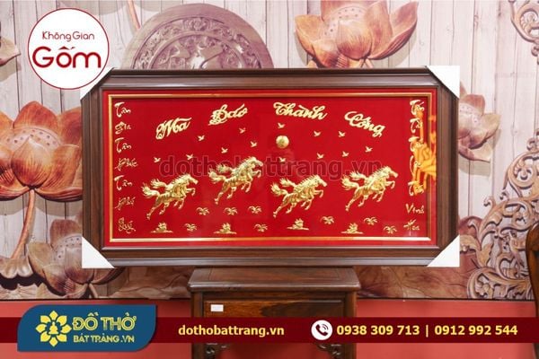 Khánh vàng Mã Đáo Thành Công – Quà mừng khai trương mang lộc vào nhà