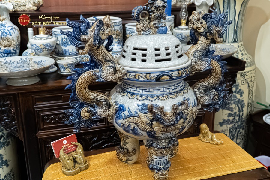 Đỉnh Hương Thờ Men Rạn