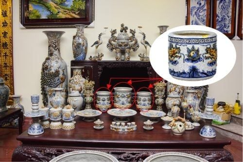 Nên chọn đế kê bát hương bằng sứ hay bằng gỗ?
