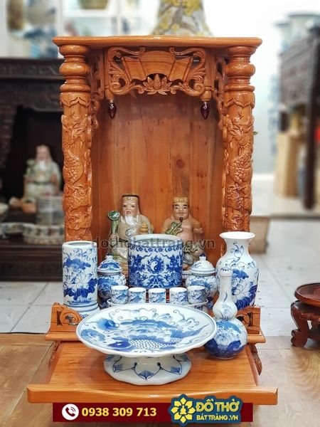 Mẫu bàn thờ thần tài đẹp nhất, mua đồ thờ thần tài thổ địa tphcm