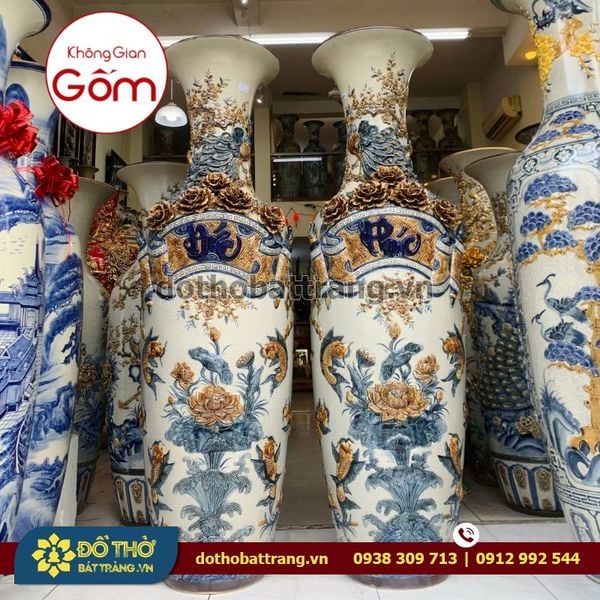 Vì sao chọn lộc bình gốm sứ Bát Tràng làm quà tặng dịp cuối năm