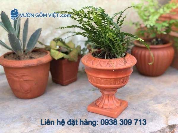 Ý tưởng dùng gốm đỏ trang trí khi thiết kế cảnh quan sân vườn