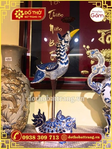 Linh vật rùa trên đồ thờ Bát Tràng có ý nghĩa gì?