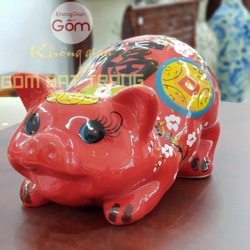 Chọn mua tượng heo cho ngày Tết đẹp – bền với giá rẻ tại Không Gian Gốm