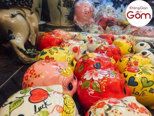 Chọn mua tượng heo cho ngày Tết đẹp – bền với giá rẻ tại Không Gian Gốm