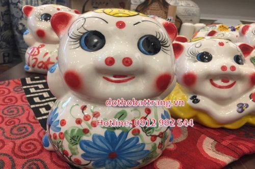 Nên trưng tượng heo may mắn bằng chất liệu gì cho ngày Tết?
