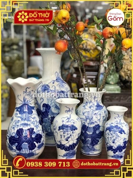 Lọ hoa thờ Bát Tràng nên mua màu men nào?
