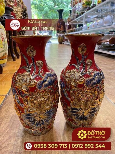 Top các mẫu lọ hoa thờ cúng Bát Tràng được ưa chuộng nhất hiện nay