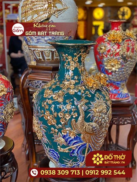 Top các mẫu lọ hoa thờ cúng Bát Tràng được ưa chuộng nhất hiện nay
