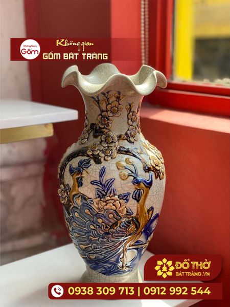Top các mẫu lọ hoa thờ cúng Bát Tràng được ưa chuộng nhất hiện nay