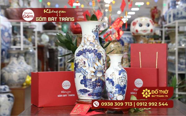 Top các mẫu lọ hoa thờ cúng Bát Tràng được ưa chuộng nhất hiện nay